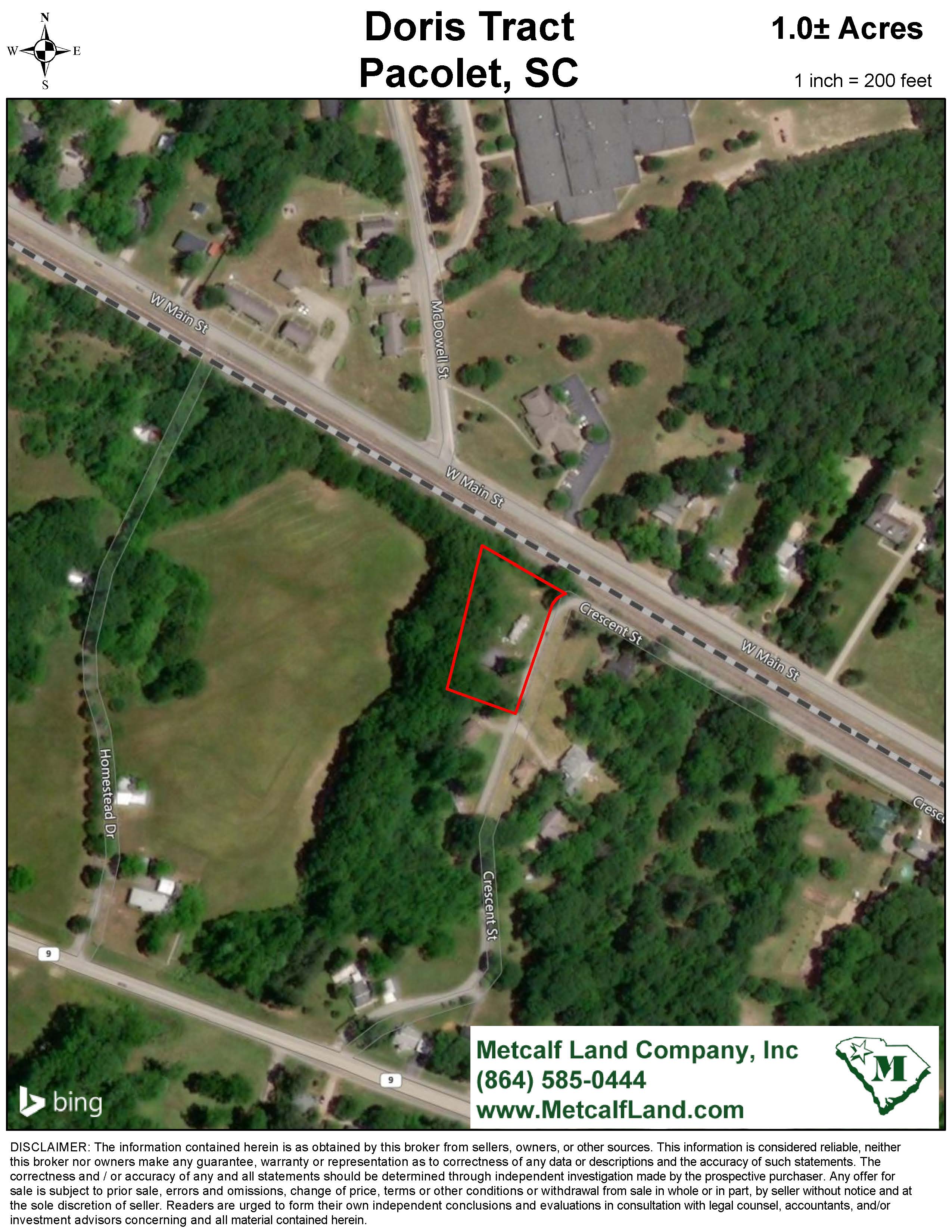 1+/ Acre Unrestricted Mobile Home Lot With Building Metcalf Land