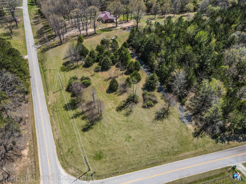 Ariel shot of land for sale in South Carolina 