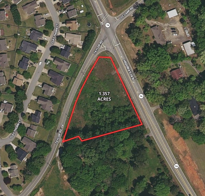 1.4 Acre Commercial Opportunity in Greer Metcalf Land Company Inc