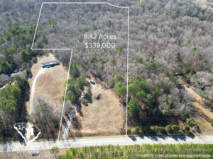 8.42 Acres $339,000 – 1 8.42 Acre Wooded Homesite In Woodruff, SC