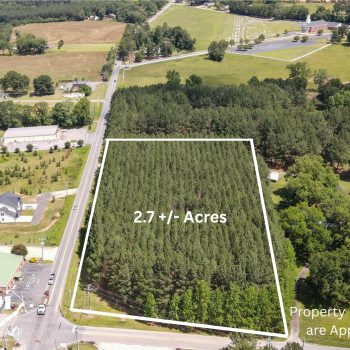 2.7 Acres at Intersection of Hwy 357 & Holly Springs Rd
